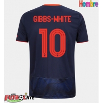 Camiseta Nottingham Forest Morgan Gibbs-White #10 Tercera Equipación 2025-26 manga corta